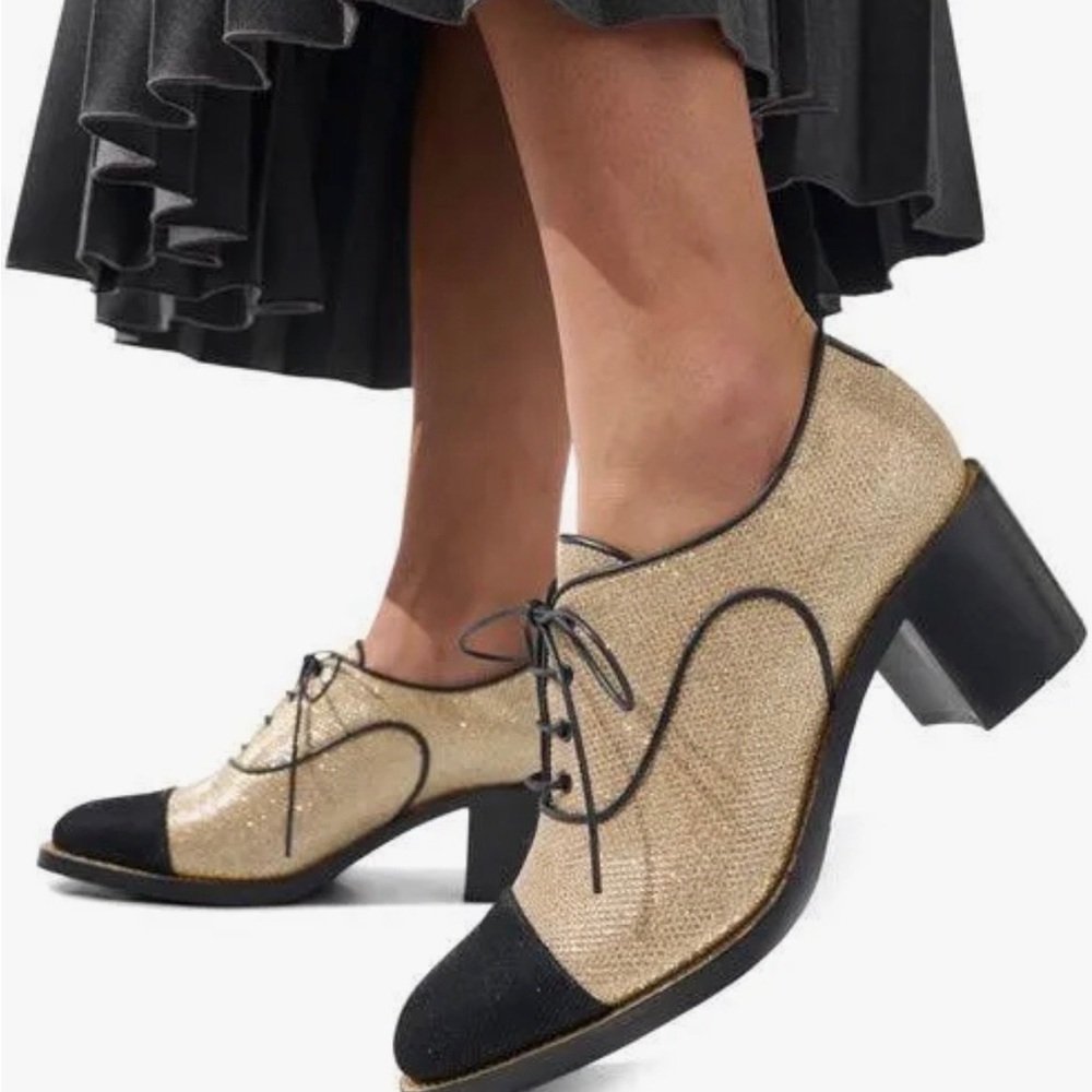 The Office of Angela Scott Mrs. Maisel Oxford Heel Sz 6.5 (EU37) - Picture 10 of 10